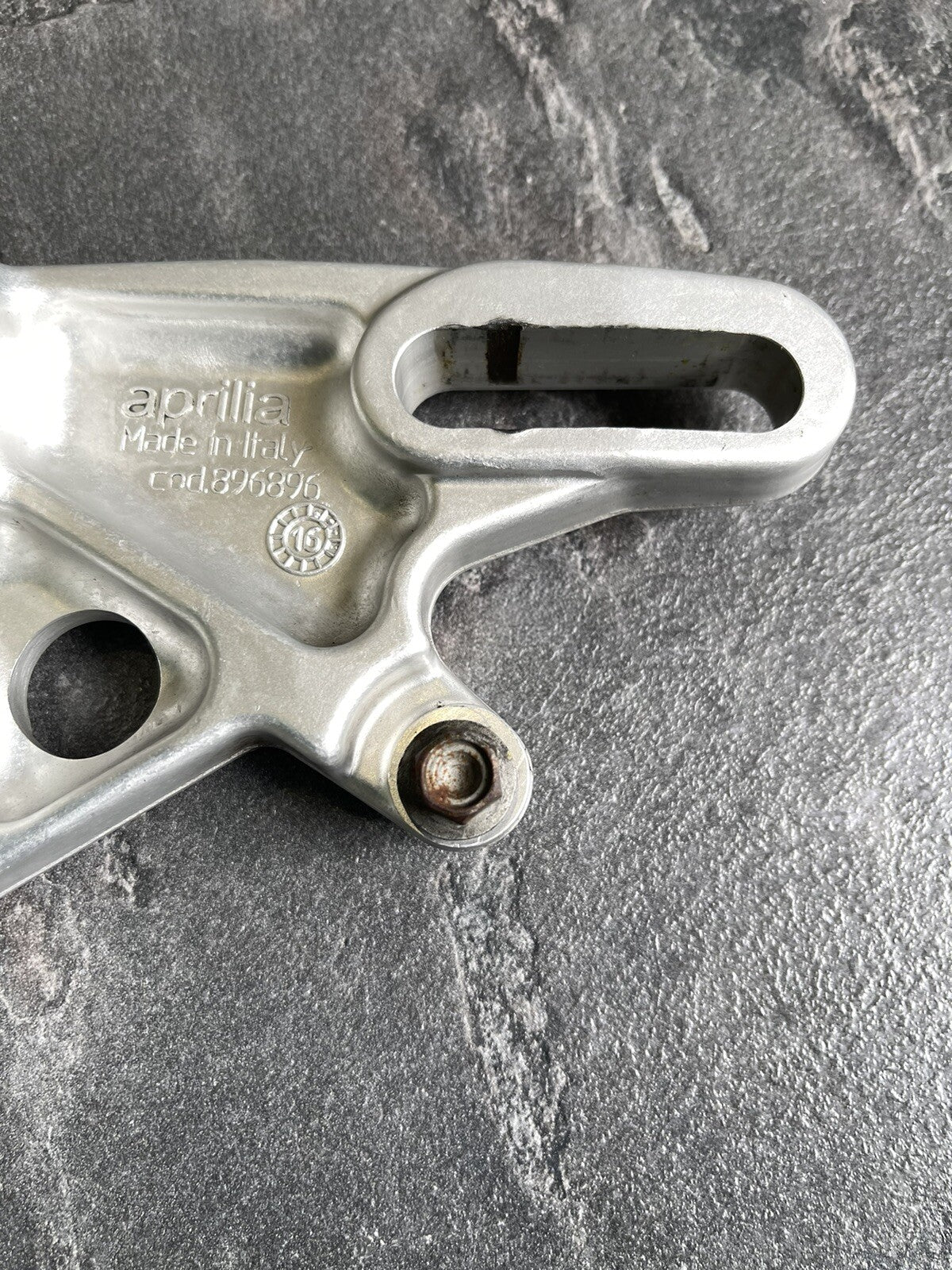 Aprilia Tuono V4 1100 Factory 2017 Rear Caliper Hanger Bracket 9262 Miles RSV4