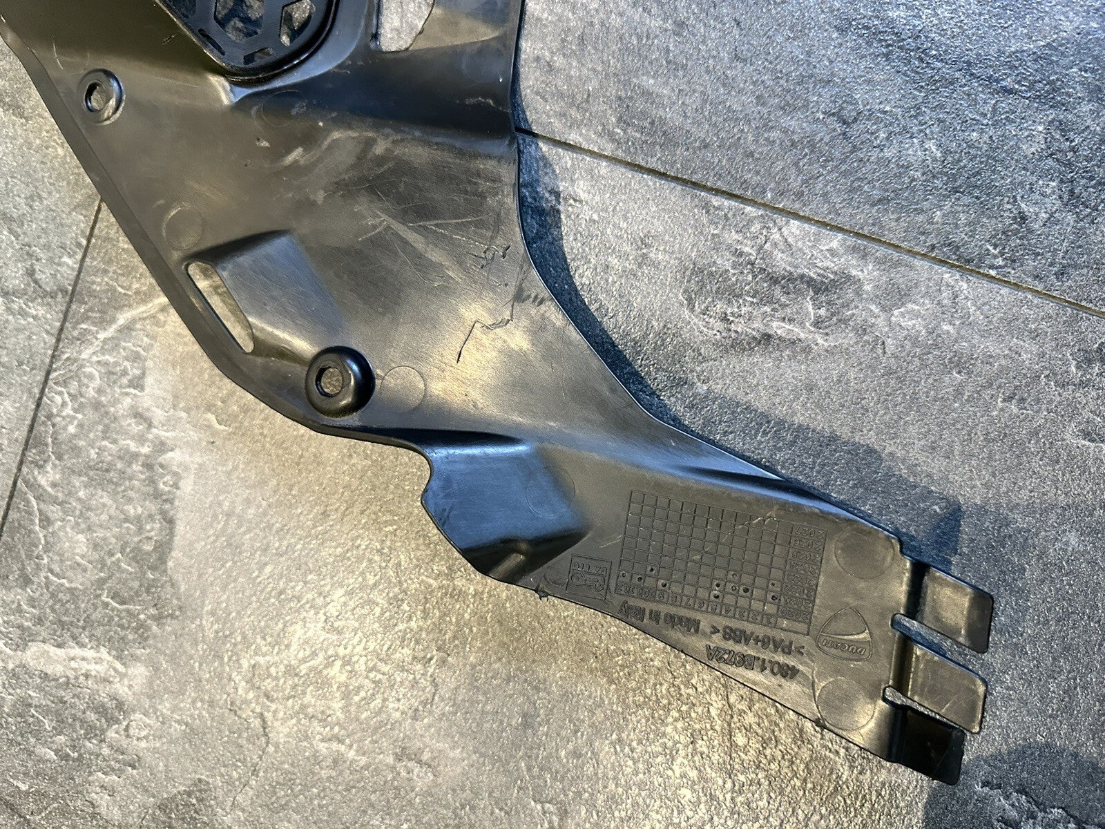 Ducati Multistrada V4 Pikes Peak 2022 Air Duct Lower Cover Splash Guard 2023 OEM