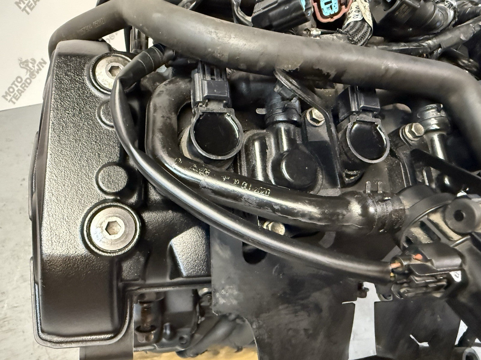 TRIUMPH TRIDENT 660 Engine 2021-2023 Trident 660 Engine, Loom, Throttle Bodies