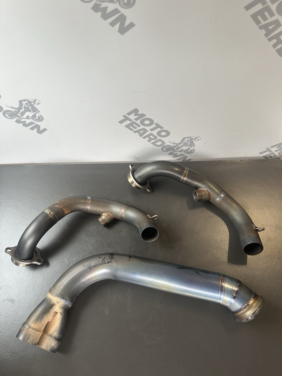 Motorcycle Exhaust Front Header Pipe Slip On Modified For ADV Duke 790