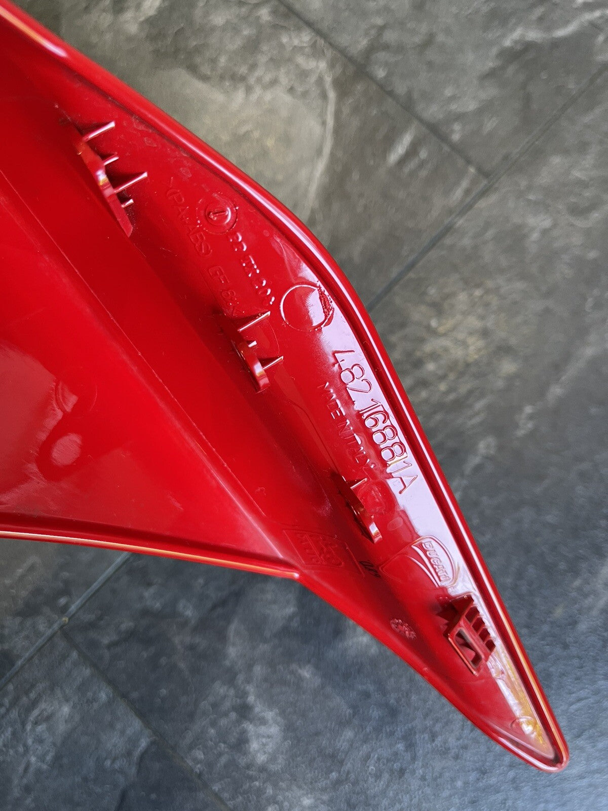 Ducati Streetfighter 1100 V4S 2020 Right Seat Fairing Only 4645 Miles 2021 OEM