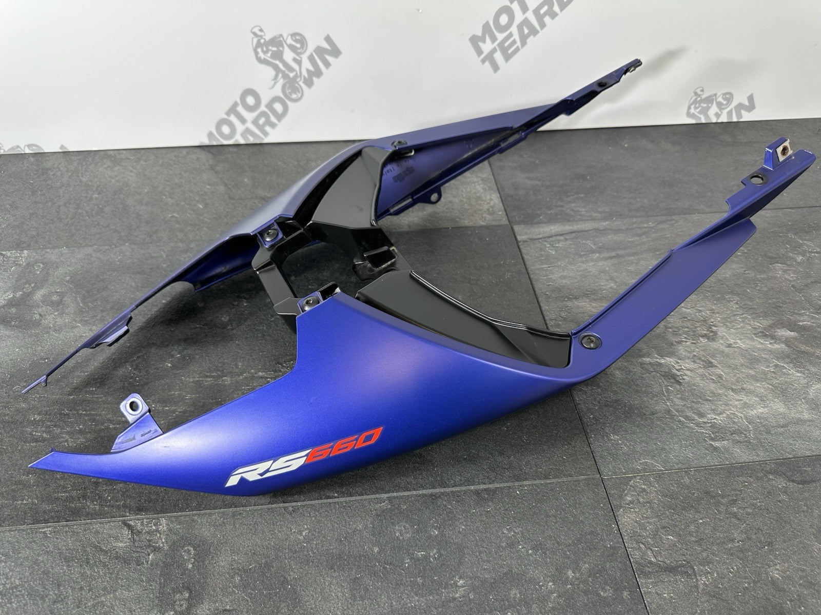 Aprilia RS660 2021 Left Right Rear Side Seat Fairings 6220 Miles 2022-2025 OEM