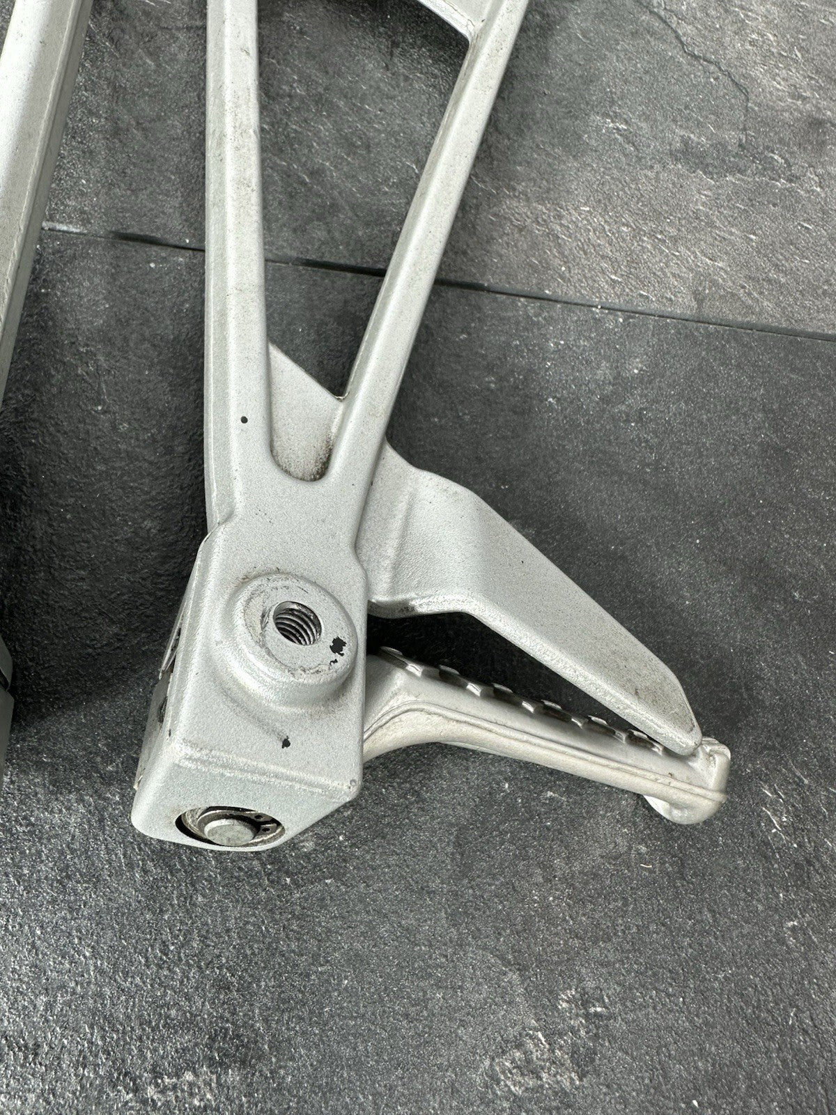 Aprilia RS660 2021 Pillion Footrests Foot pegs Only 6220 Miles 2022-2025 OEM
