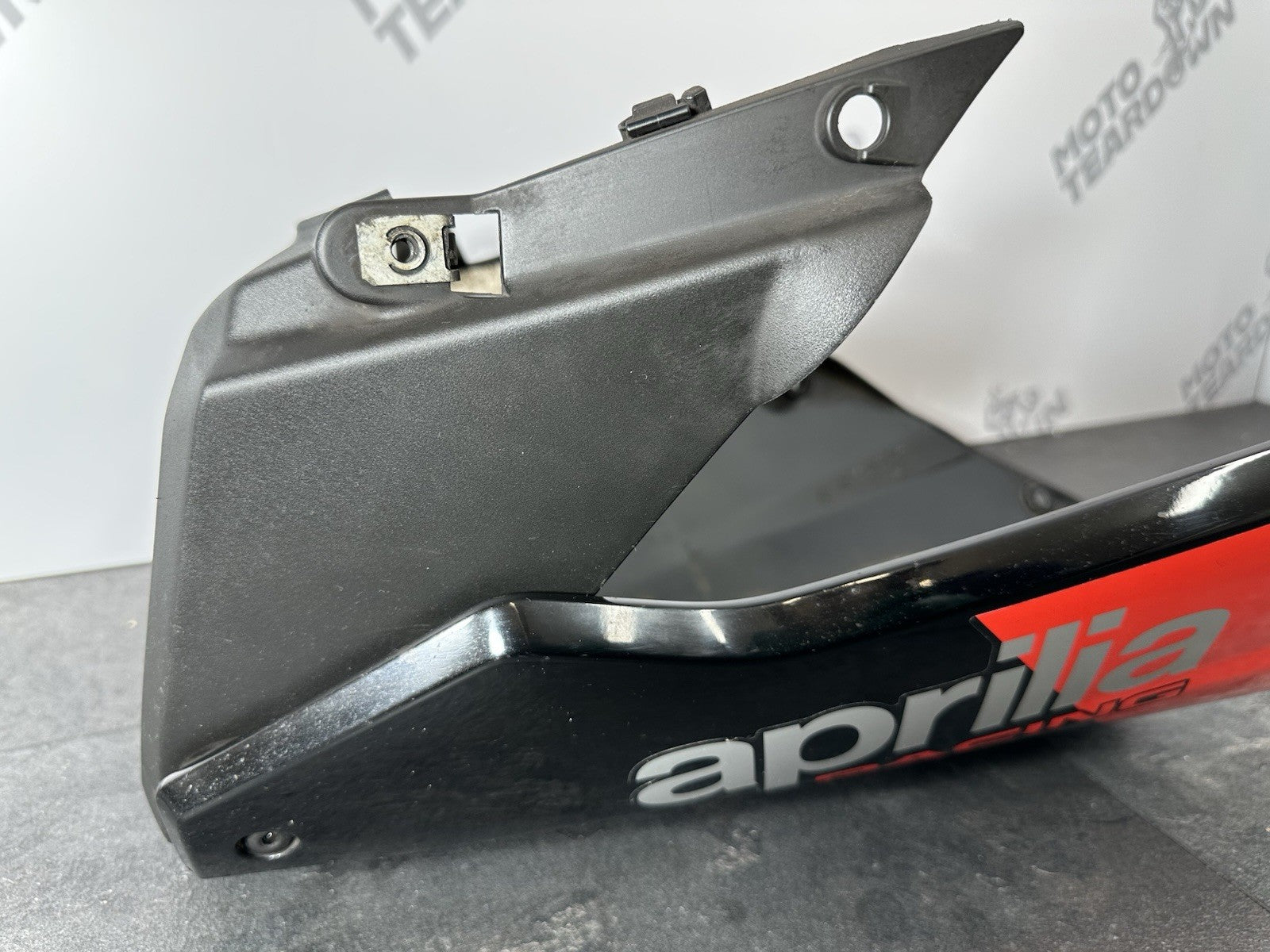 Aprilia RS660 2021 Belly Pan Fairing Engine Spoiler 6220 Miles 2022-2025 OEM