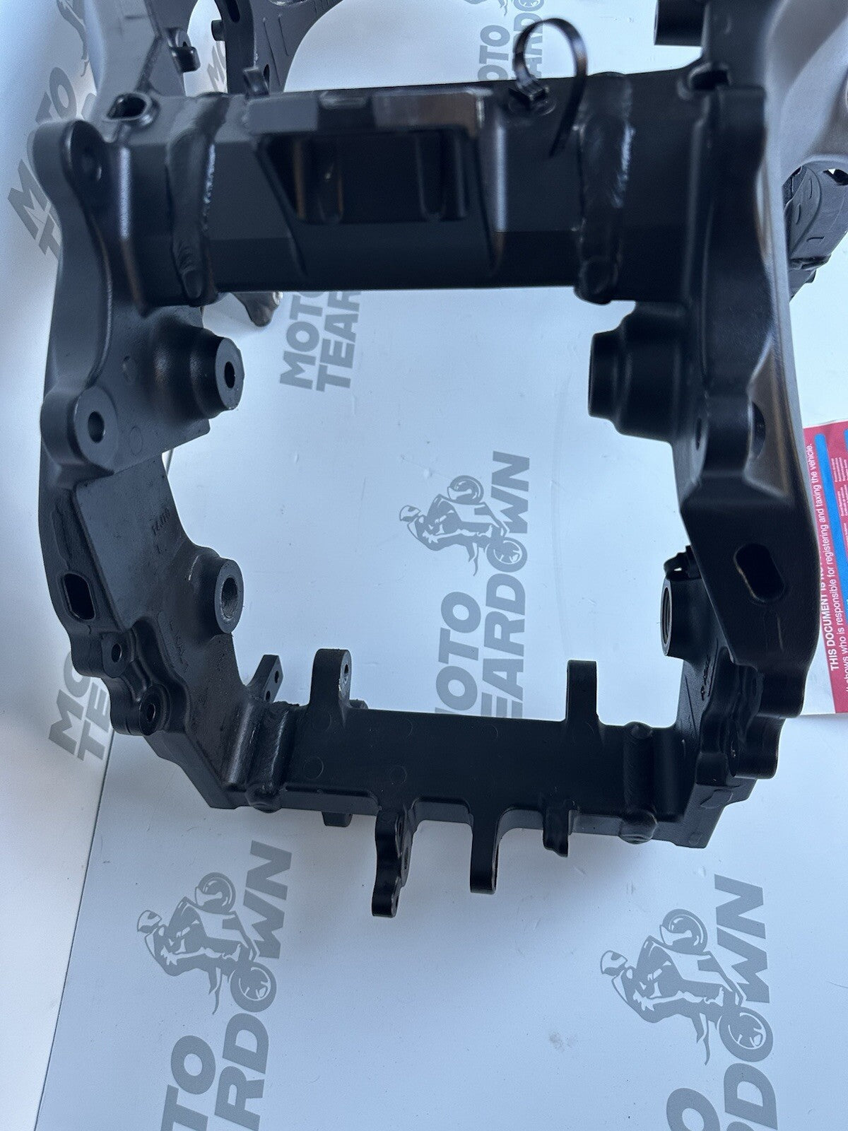 SUZUKI GSXR 600 750 MAIN FRAME CHASSIS L1 L2 L3 L4 L5 L6 L7 2011-2017 - V5 CAT N