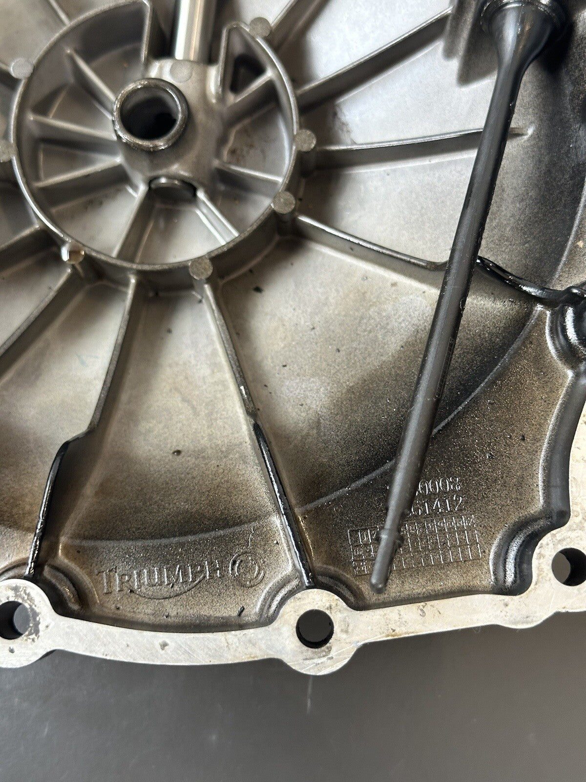 TRIUMPH SPEED TRIPLE 1050 2011-2015 Clutch Cover - T1261412 Right Engine Casing