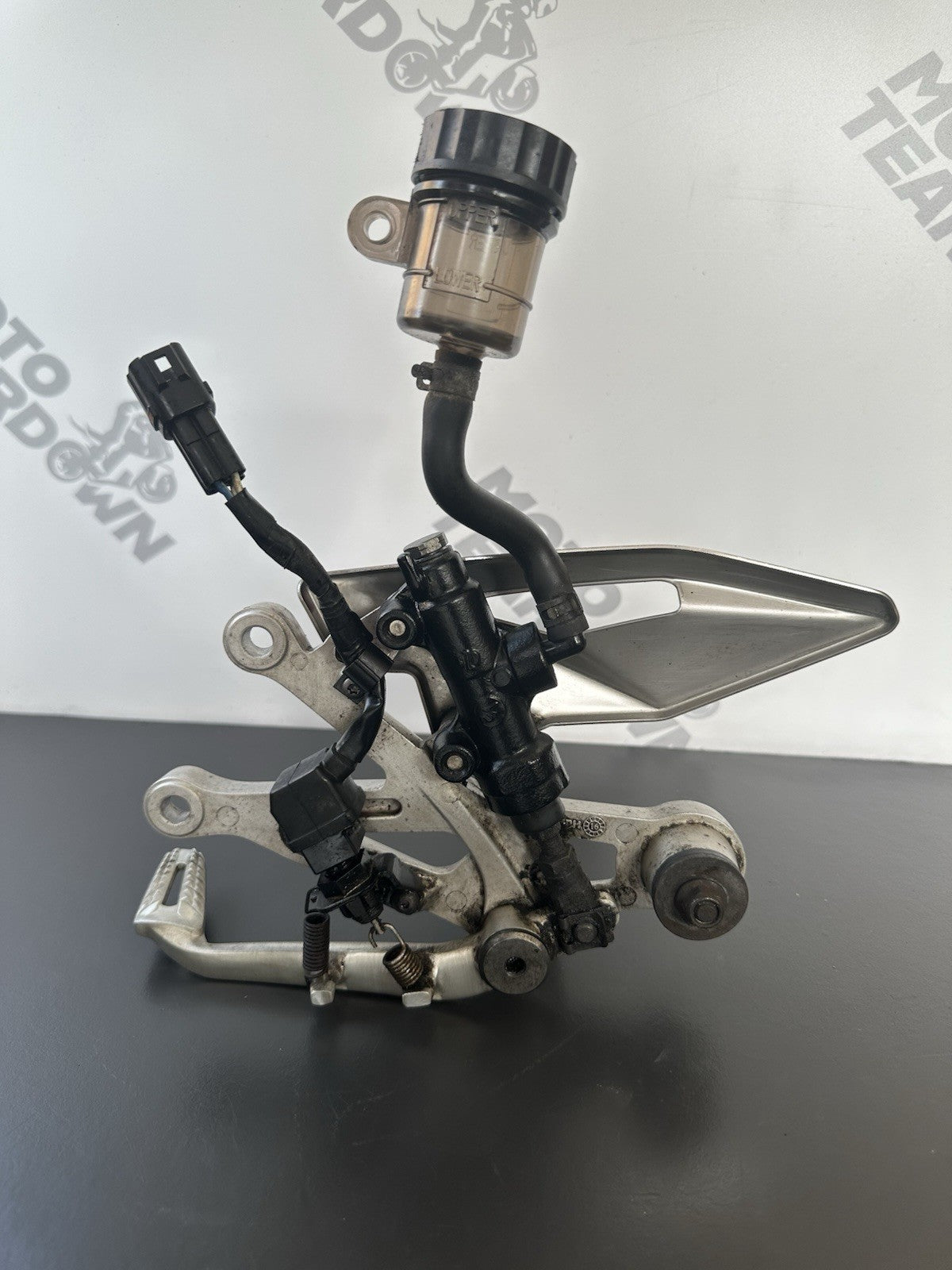 Triumph Street Triple 765R S RS Right Foot Assembly Right Foot Rest OEM 2017-19