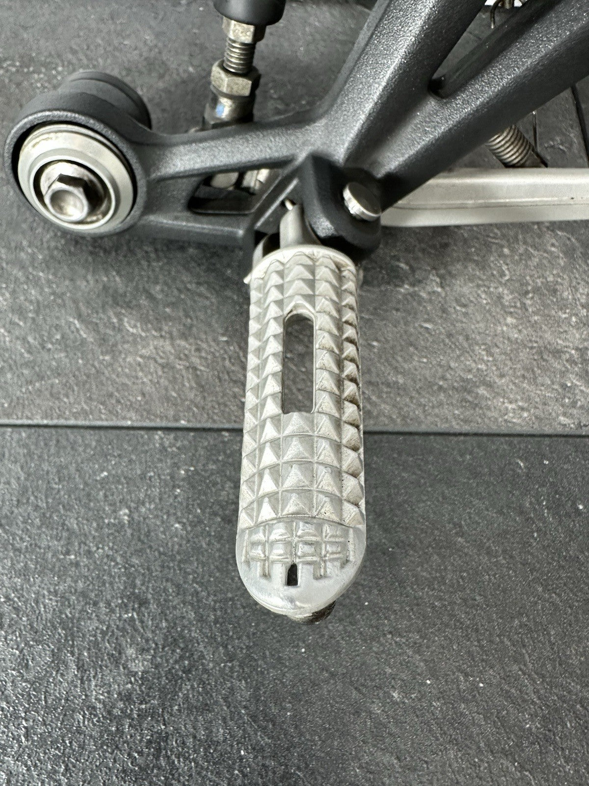 Triumph Street Triple 675 R 2015 Right Rearset Footrest Brake 2013-2016 16470m