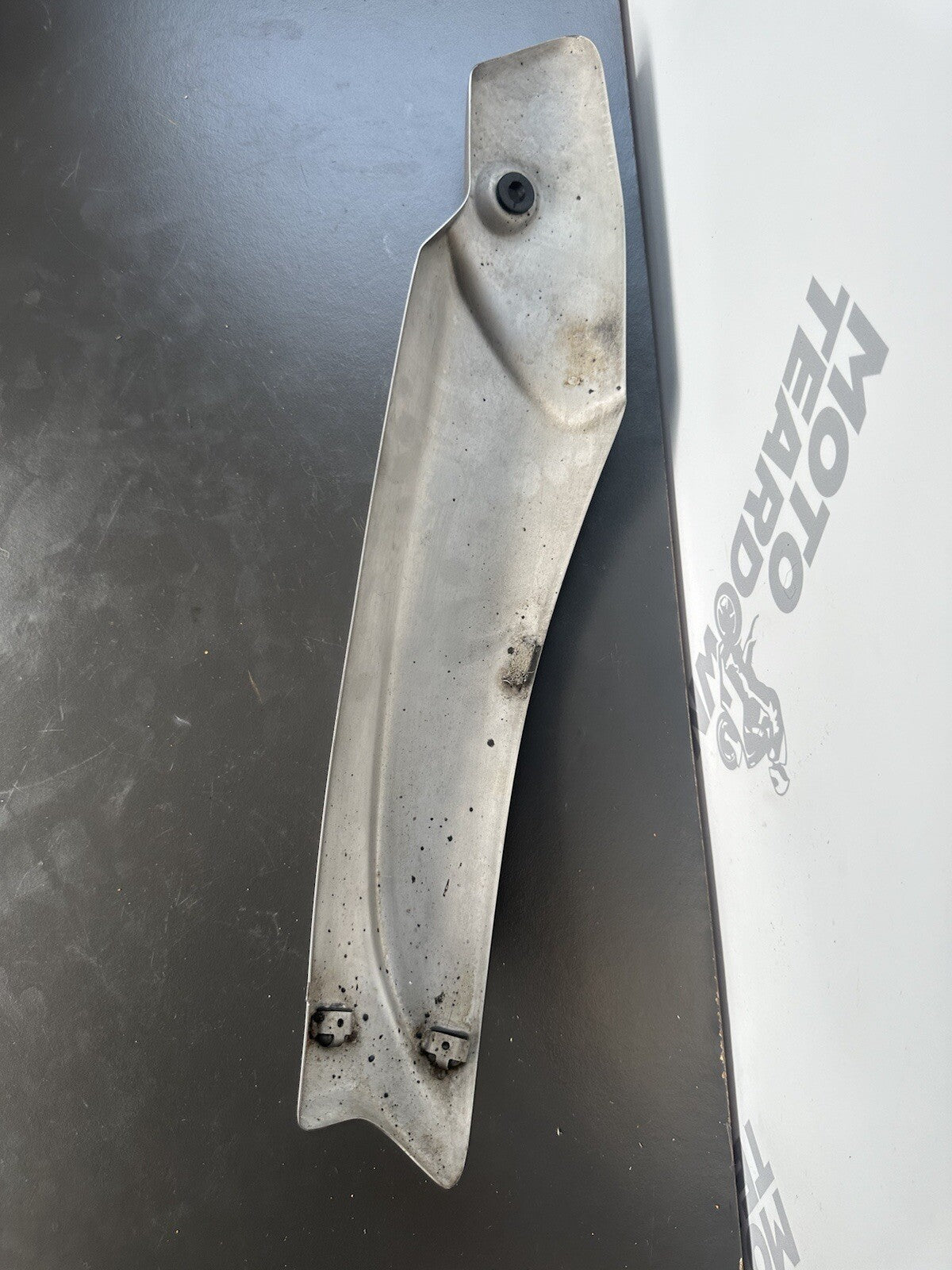 Triumph Speed Triple 1050RS 2019 2020 exhaust shield Exhaust Heat Shield OEM