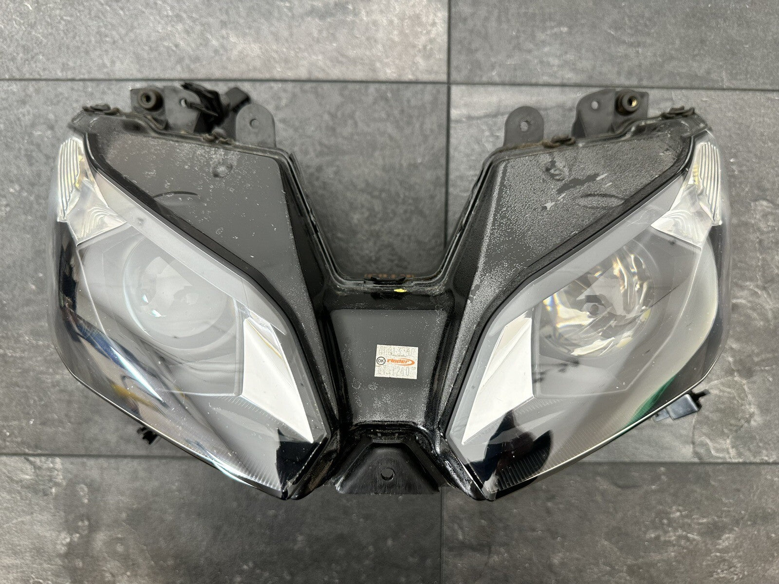 Kawasaki ZX6R 636 ABS 2016 Headlight Cluster Lights 8655 Miles 2013-2015 OEM