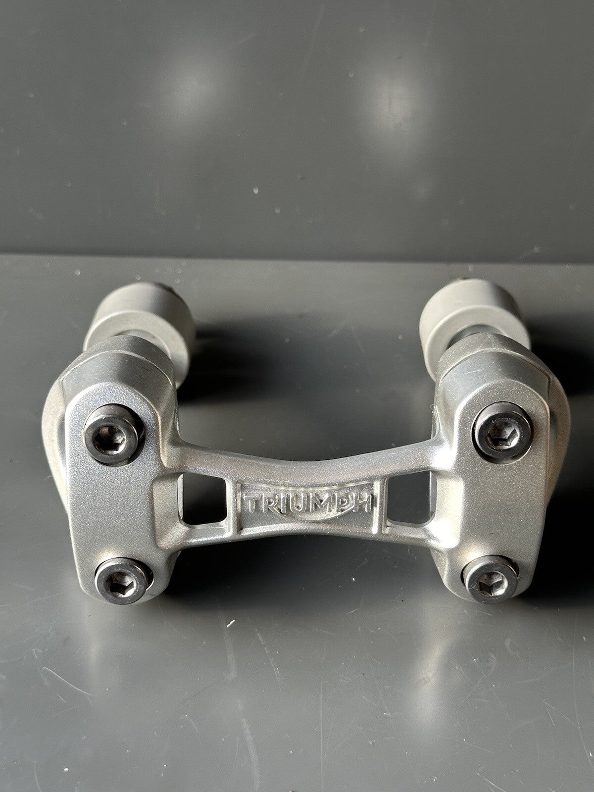 Triumph Street Triple 765 RS Handlebar Risers Clamps With SW-Motech Bar Risers
