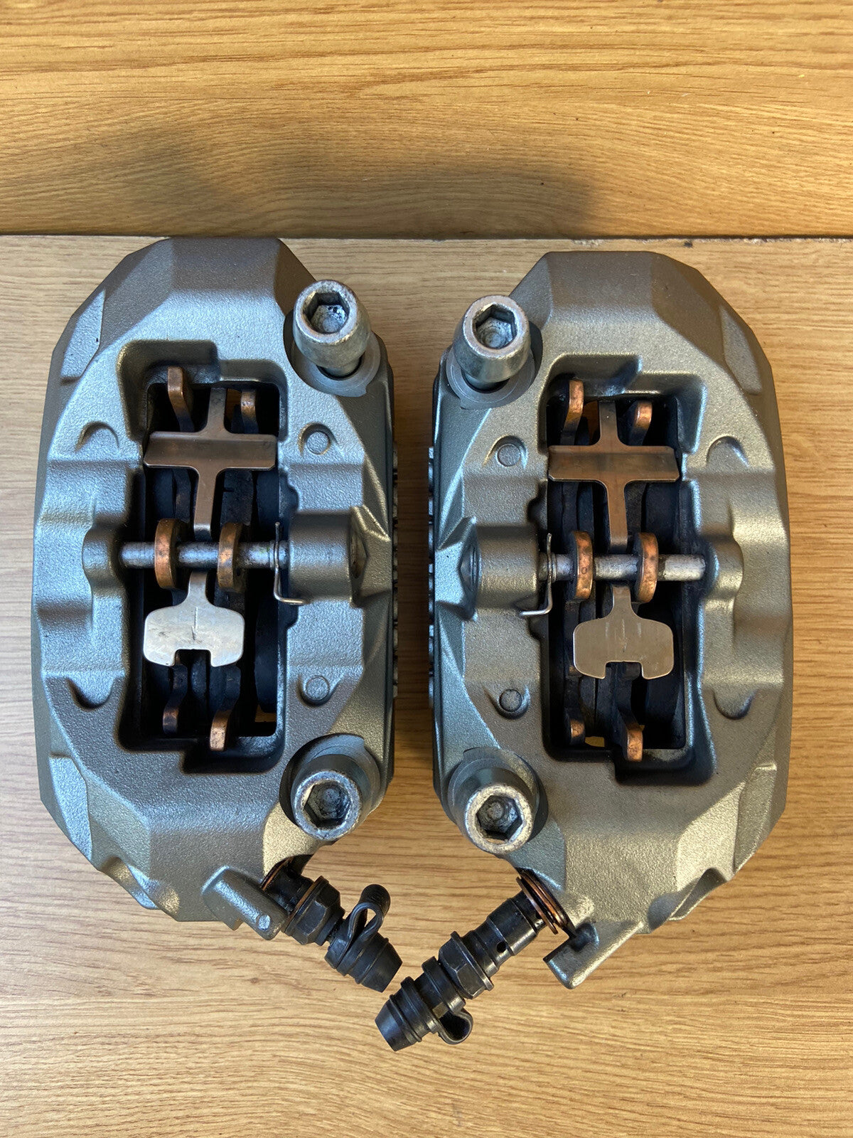 Ducati Supersport 2019 2963 Miles Front Brembo Calipers Supersport Brembo Brakes