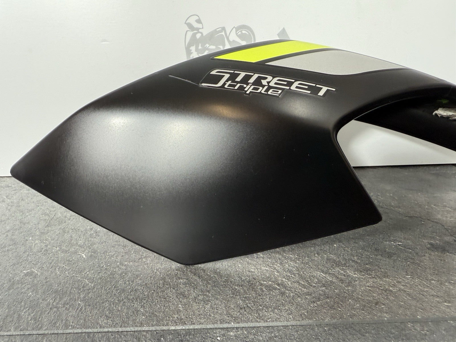 Triumph Street Triple 765 RS 2021 Rear Left Side Fairing 21650 Miles 2020-2022