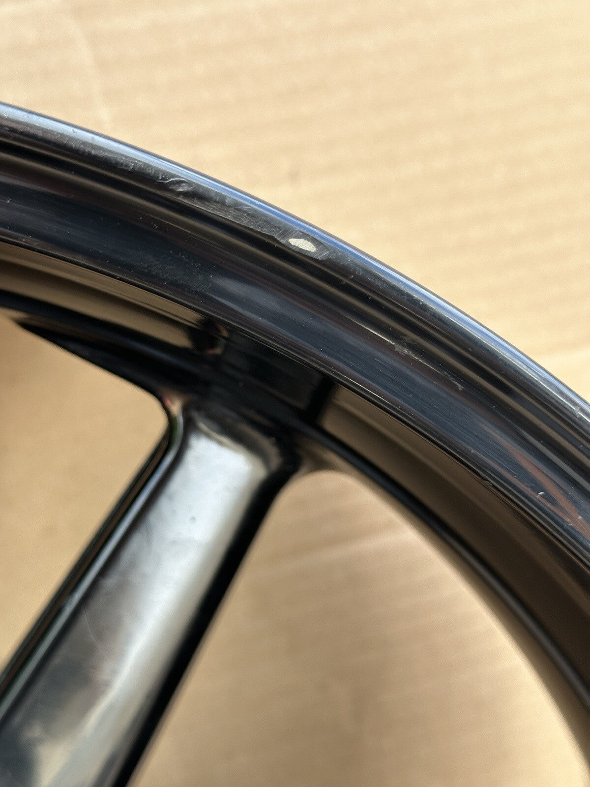 KTM RC 8 RC8 1190 2008 - 2011 Rear Wheel Rim 17 x 6.0 Brembo Black KTM RC8 Rear