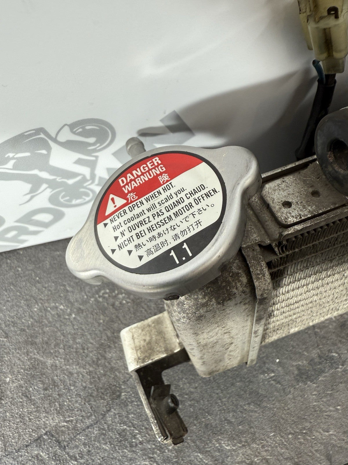 Yamaha YZF R125 R 125 2014 Radiator & Fan 26983 Miles 2008-2018 OEM