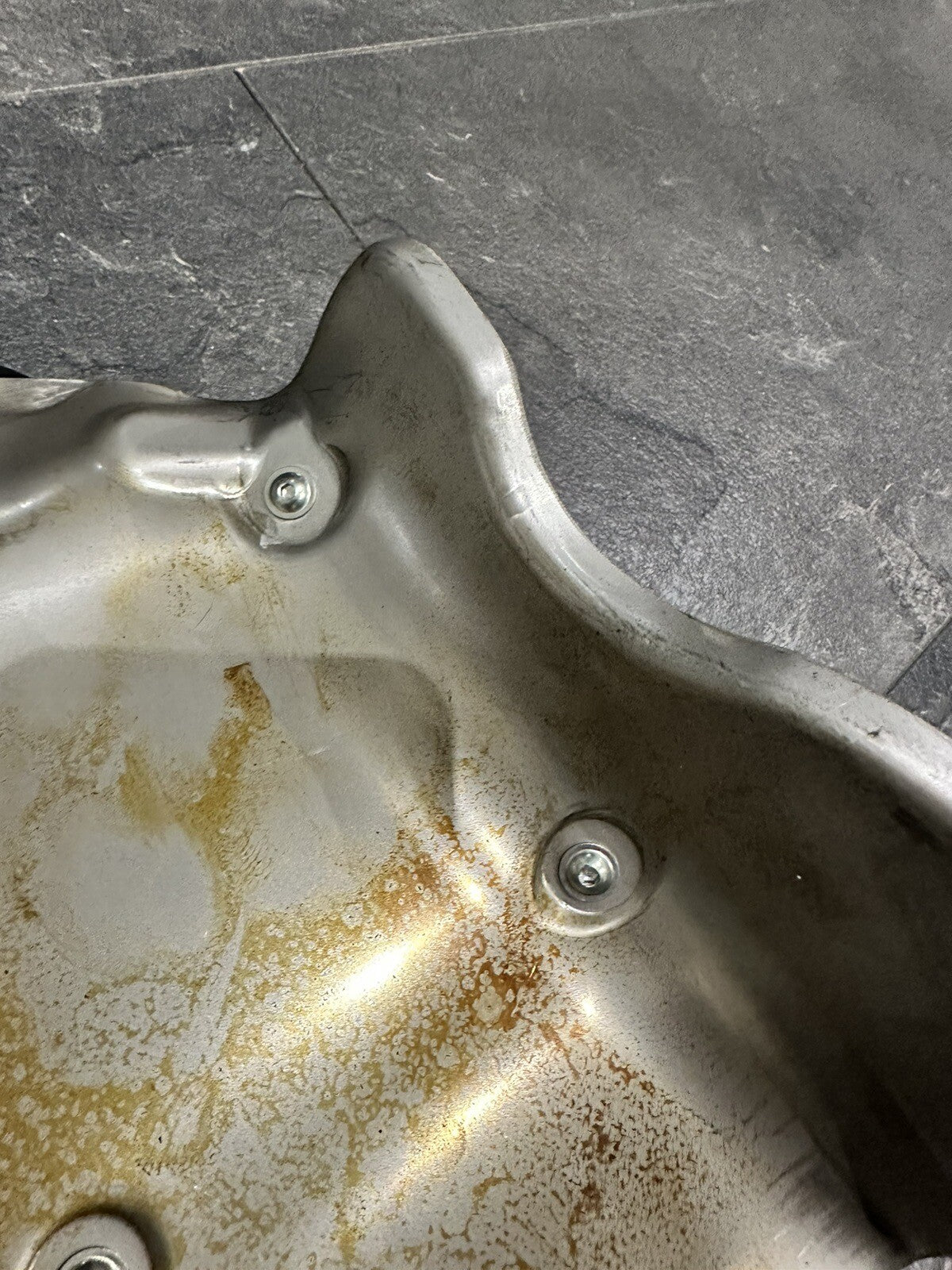Ducati Multistrada V4 Pikes Peak 2022 Exhaust Heat Shield Guard 2023 2024 OEM