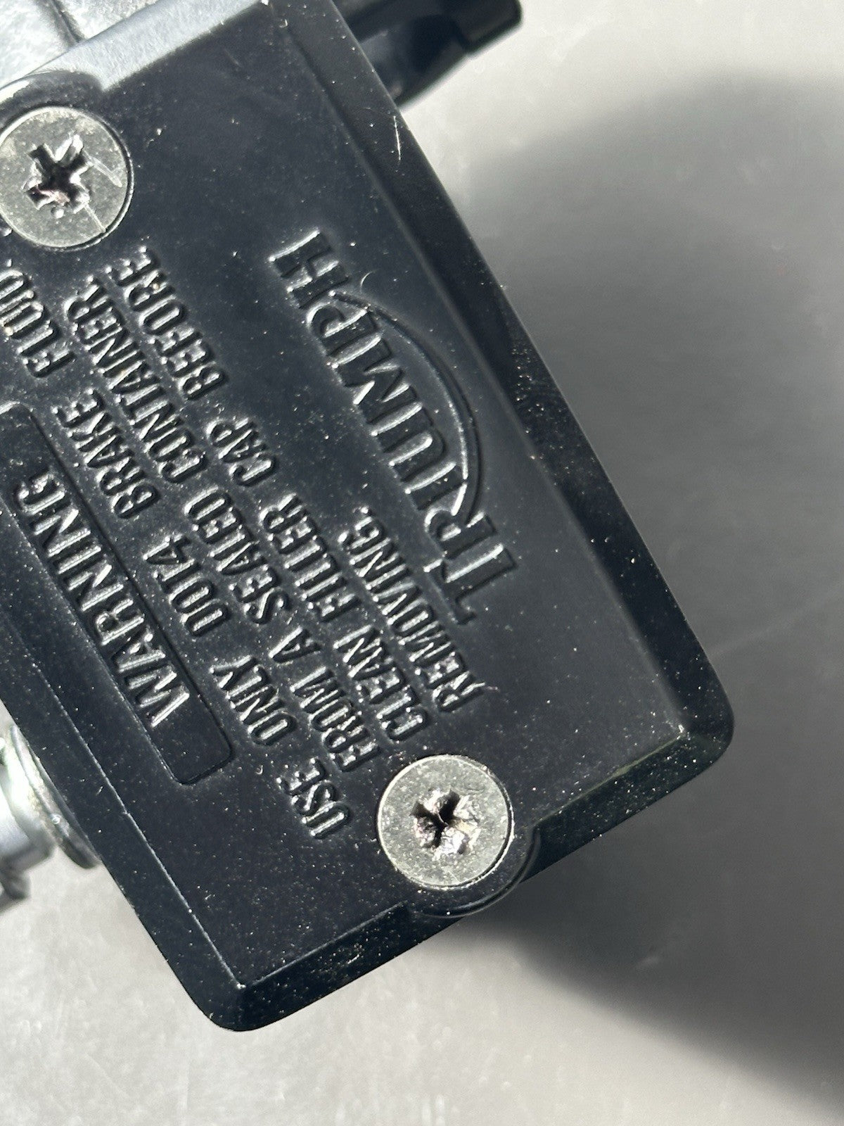 TRIUMPH STREET TRIPLE 675 Front Brake Master Cylinder 2007-2011 OEM Front Brake