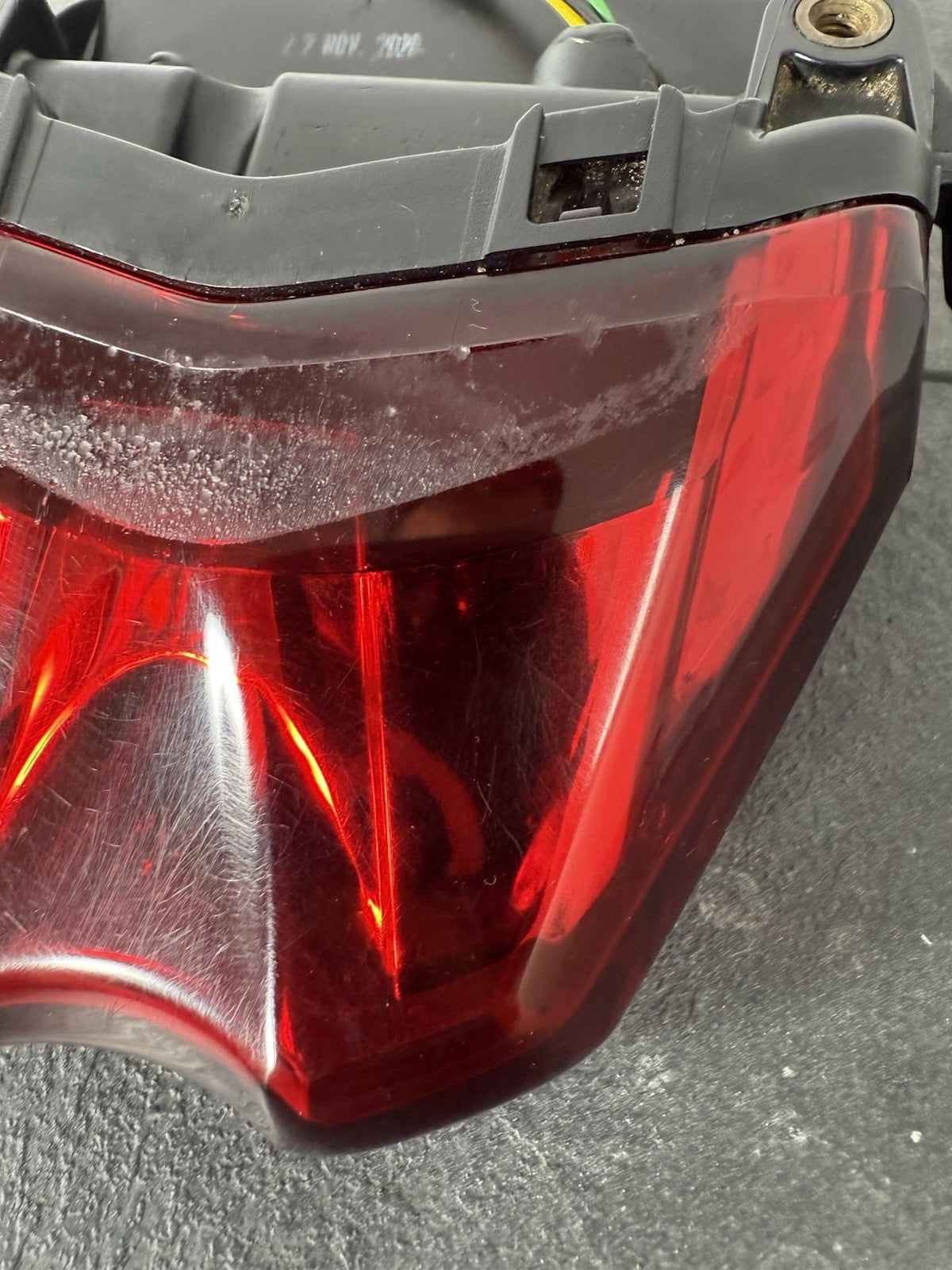 Triumph Street Triple 765 RS 2021 Rear Light Brake Light 21650 Miles 2020-2022