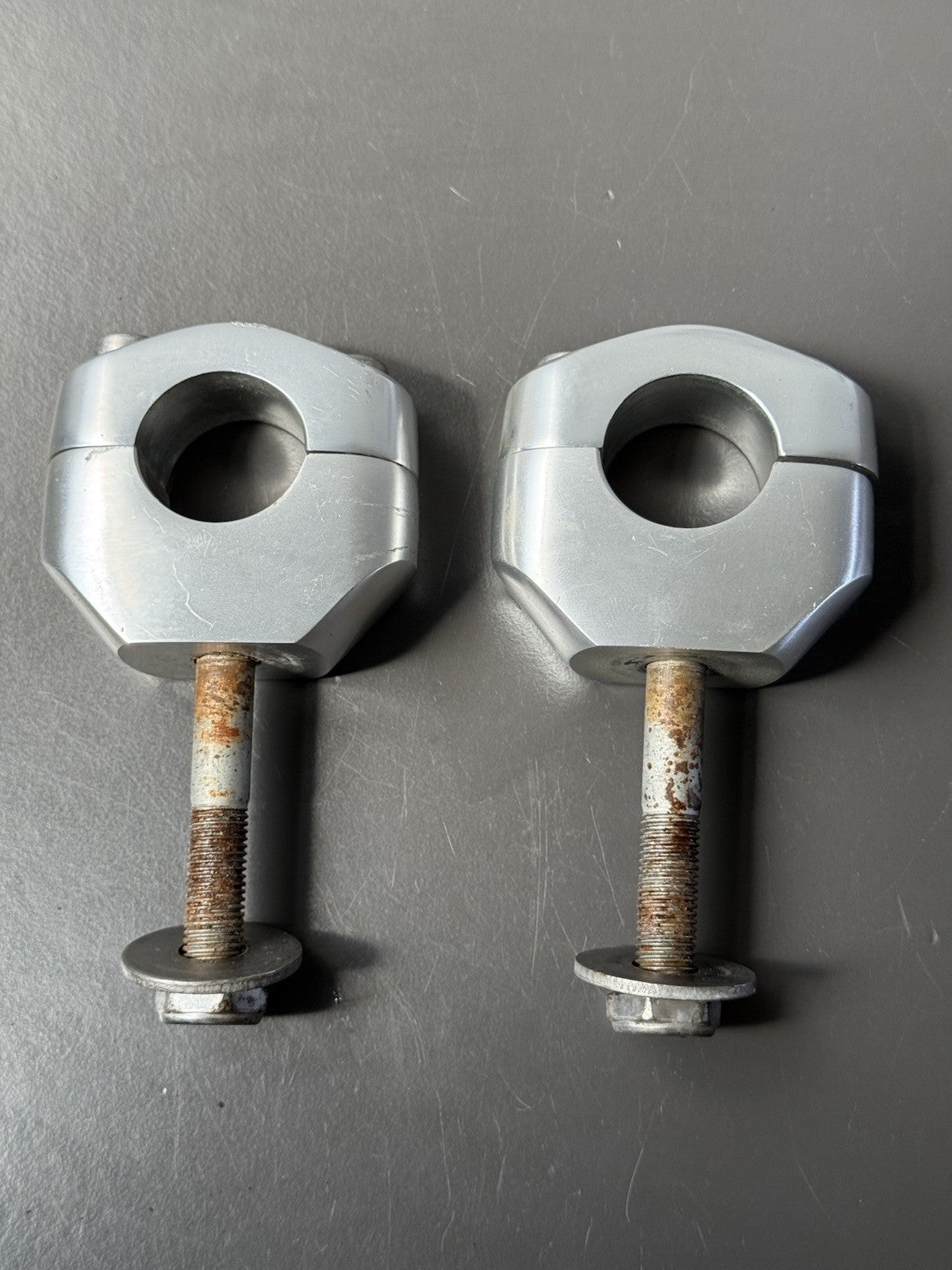 Triumph Street Triple 675 Handlebar Riser Handlebar Clamp Set OEM 2007-2011 675R