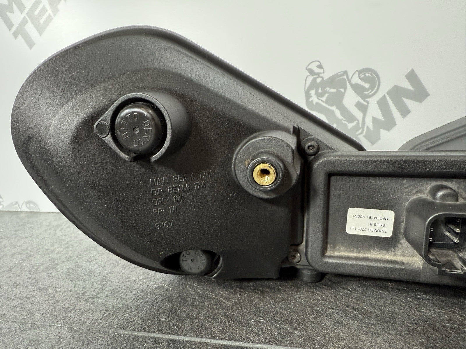 Triumph Street Triple 765 RS 2021 Headlights Lights DRL 21650 Mile 2020-2022 OEM