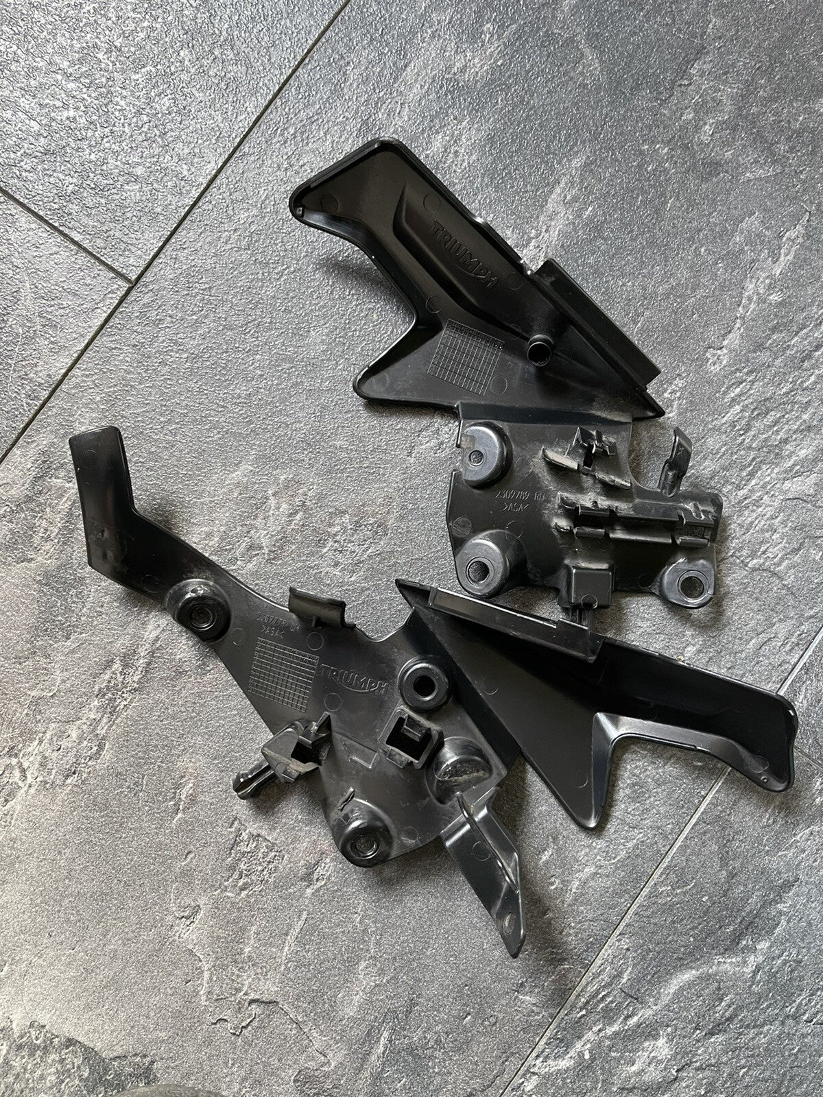 Triumph Street Triple 765 RS 2017-2019 Frame Infill Panels Fairings 18387 Miles