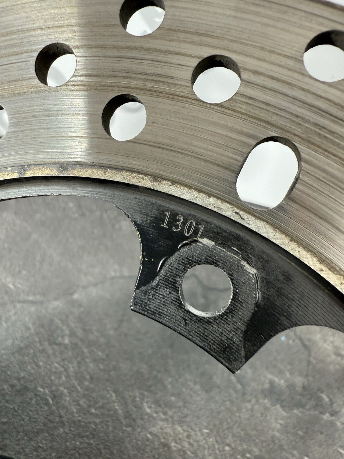 Aprilia RS660 2021 Rear Brake Disc Rotor Only 6220 Miles 2022-2025 OEM