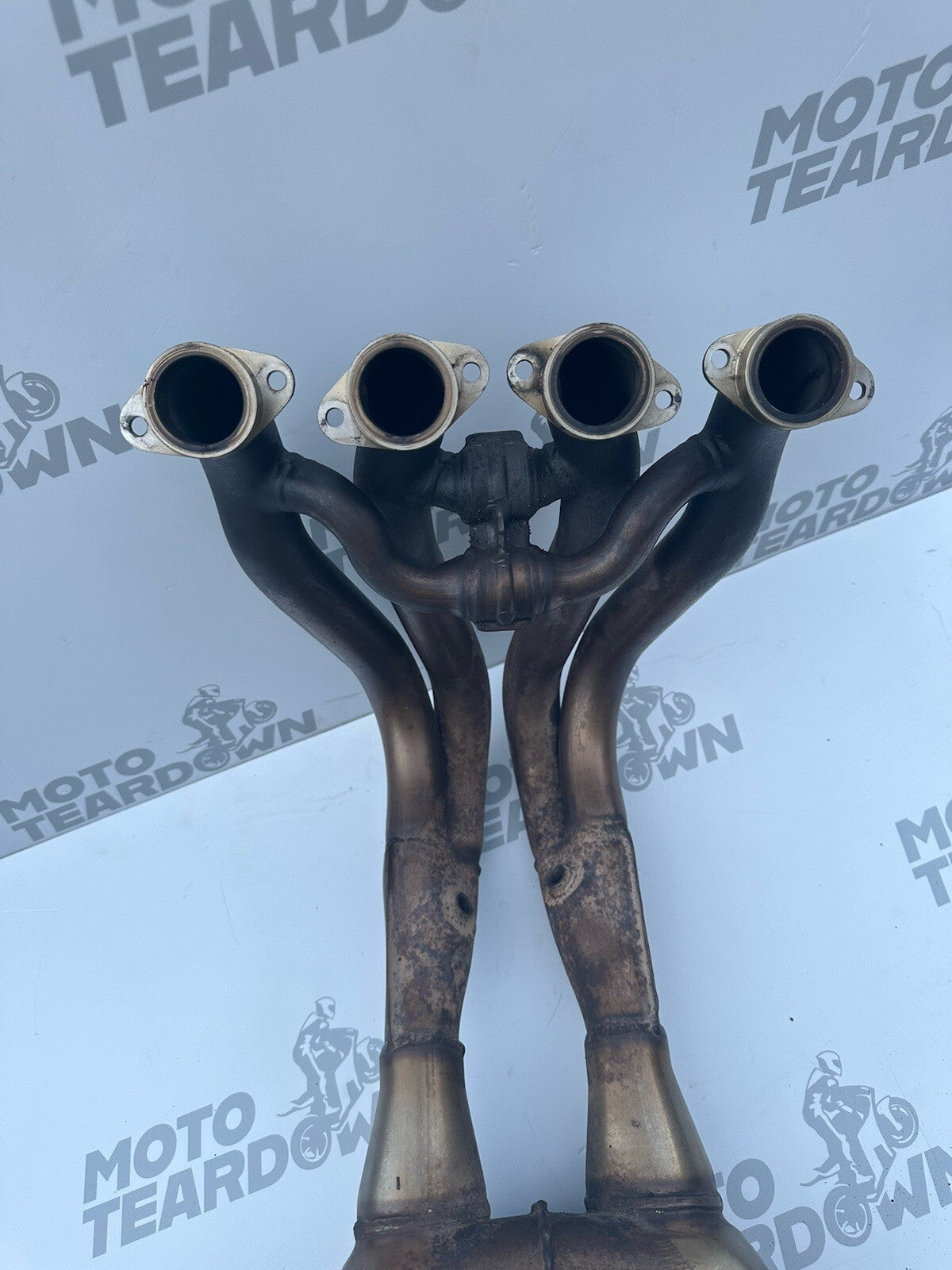 BMW S1000R Downpipes exhaust headers BMW 8545137 2014 16,807 Miles OEM