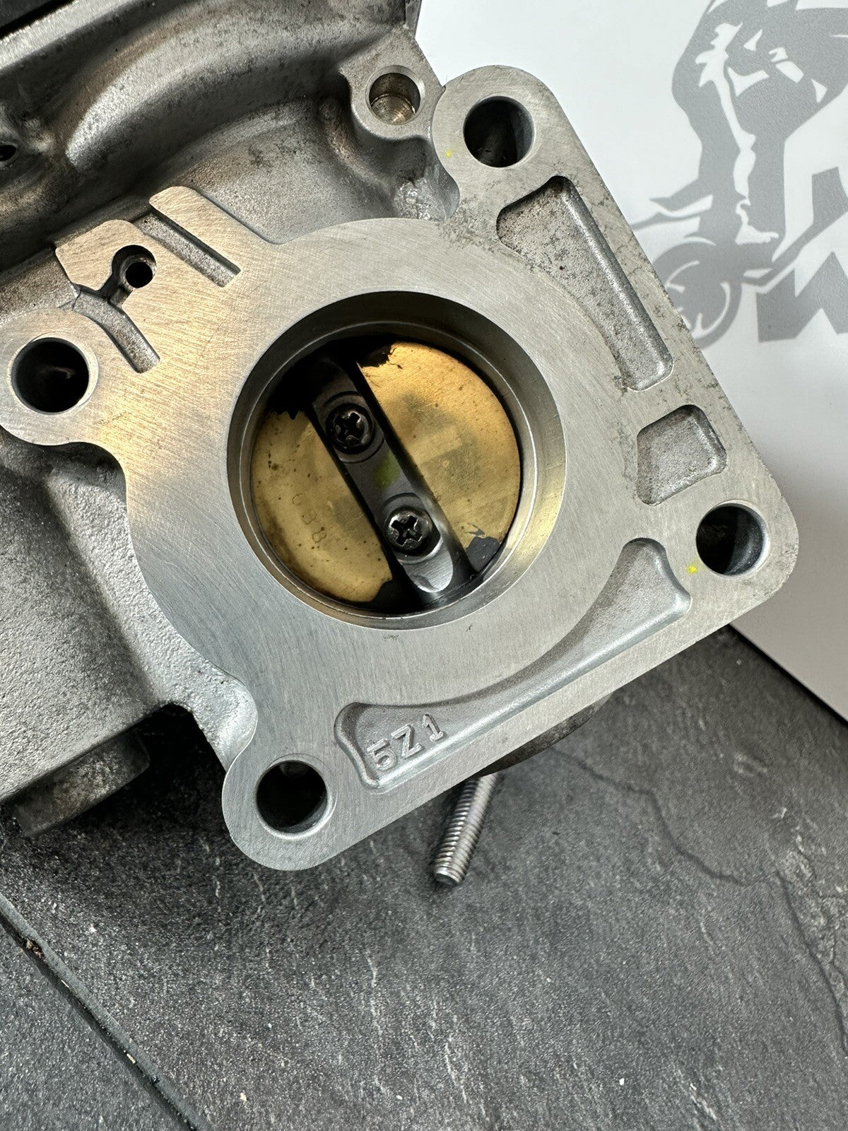 Triumph Trident 660 2022 Throttle Body KEIHIN 2962 Miles 2021-2024 OEM