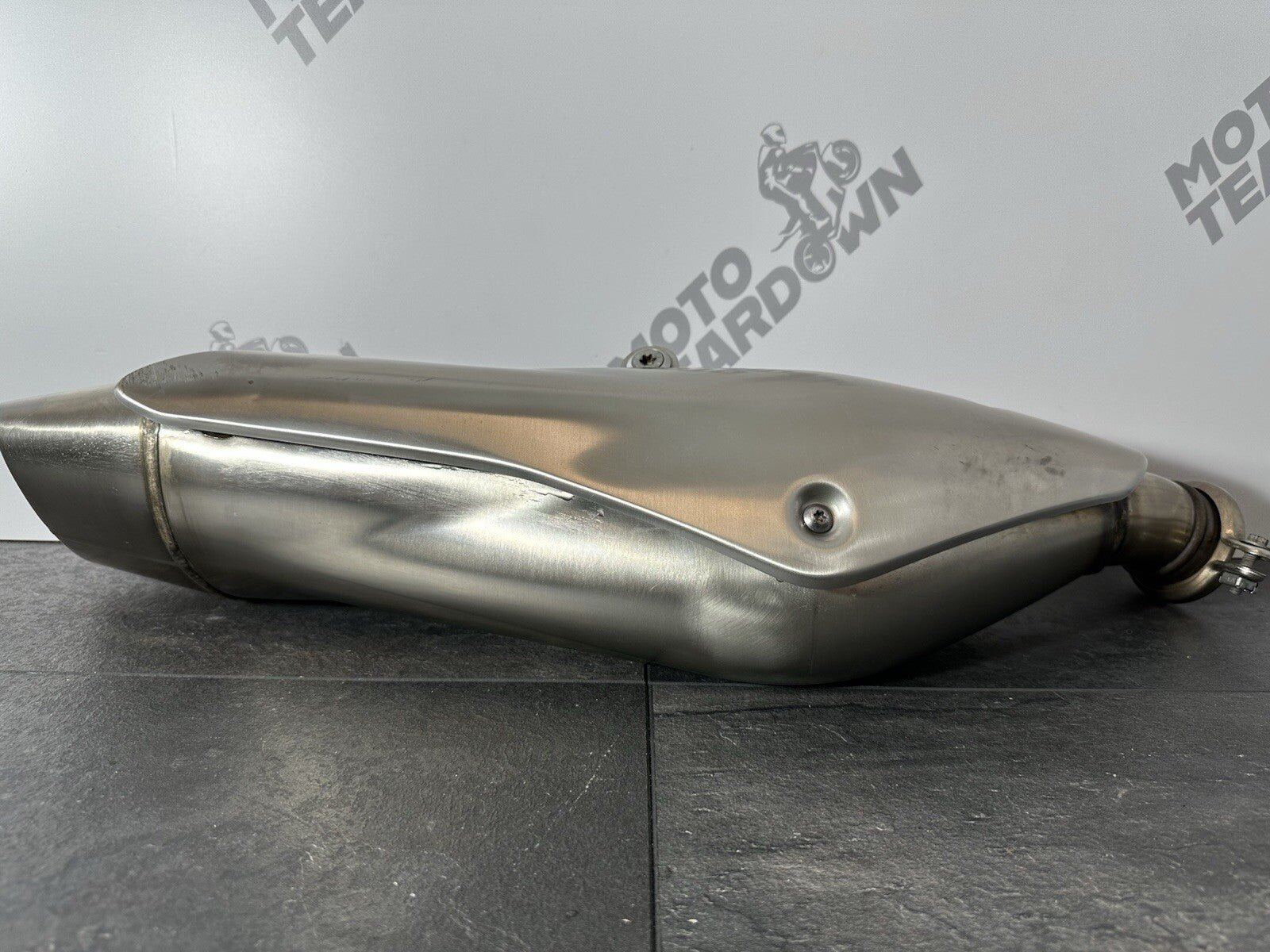 KTM 790 Duke 2020 Exhaust End Can Muffler Silencer 3766 Miles 2018 2019 OEM