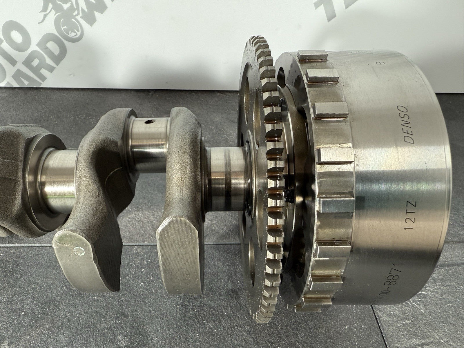 Triumph Street Triple 765 R 2017 Crankshaft & Alternator Rotor 18498m 2018-2021