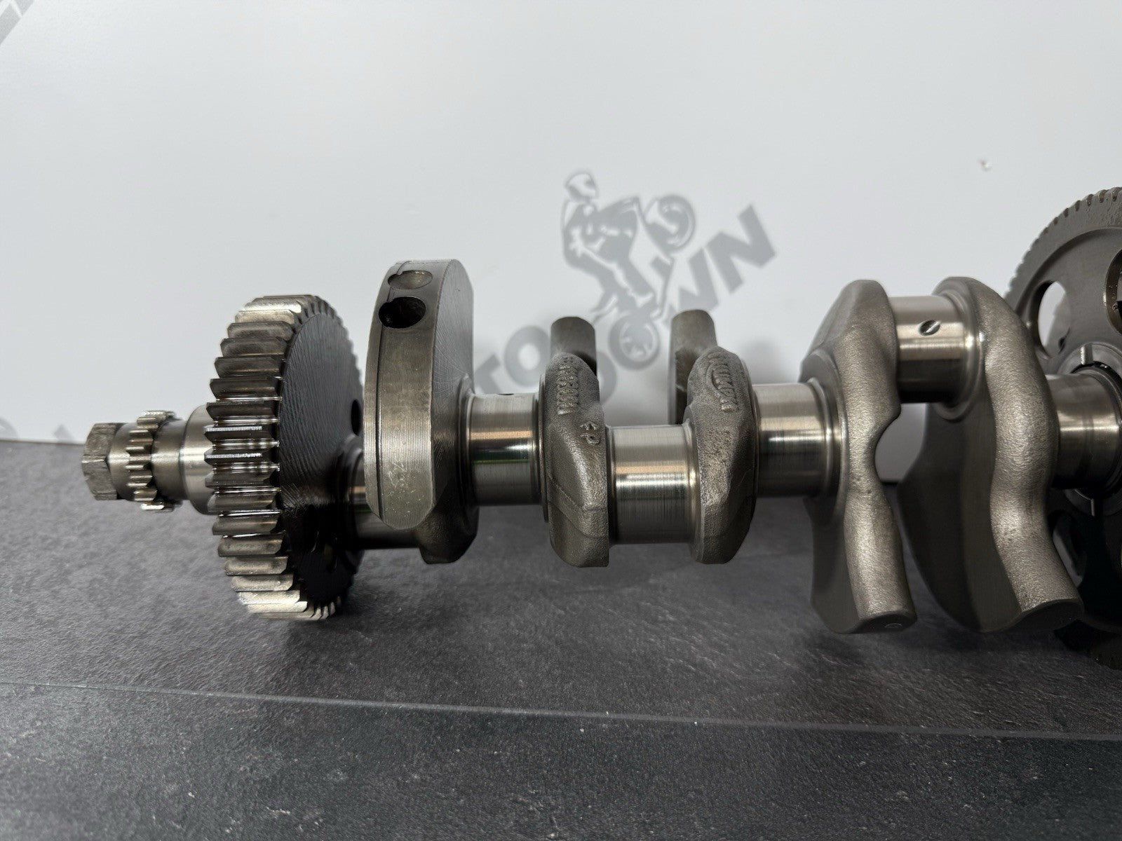 Triumph Street Triple 765 R 2017 Crankshaft & Alternator Rotor 18498m 2018-2021