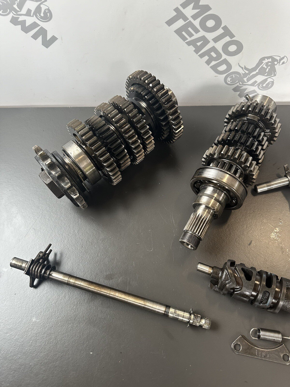 TRIUMPH SPEED TRIPLE 1050 2011 - 2015 COMPLETE GEARBOX TRANSMISSION ENGINE GEARS