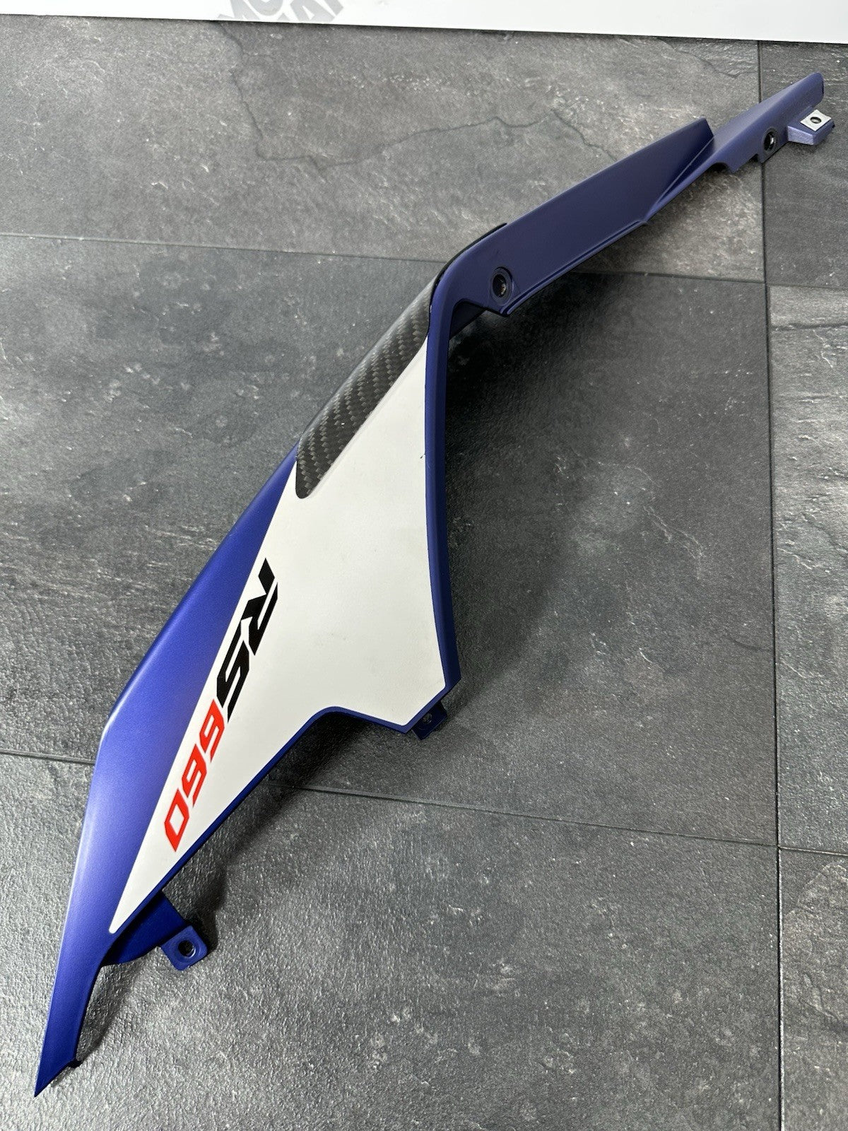 Aprilia RS660 2021 Left Rear Side Fairing Seat Fairing 6220 Miles 2022-2025 OEM