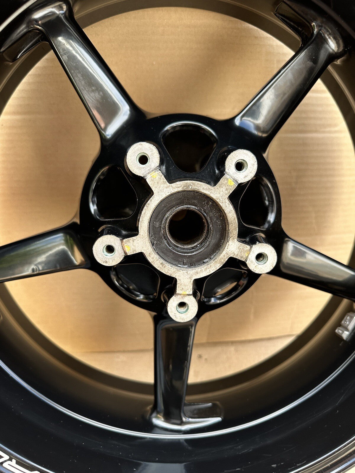 KTM RC 8 RC8 1190 2008 - 2011 Rear Wheel Rim 17 x 6.0 Brembo Black KTM RC8 Rear