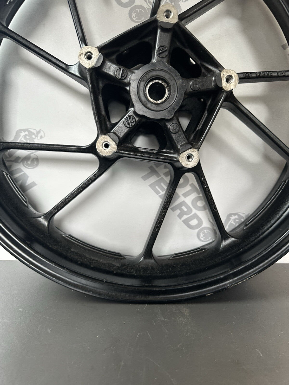 Yamaha MT07 Front wheel rim 2014-2017 SLIGHTLY OUT OF ALIGNMENT MT07 Front Rim