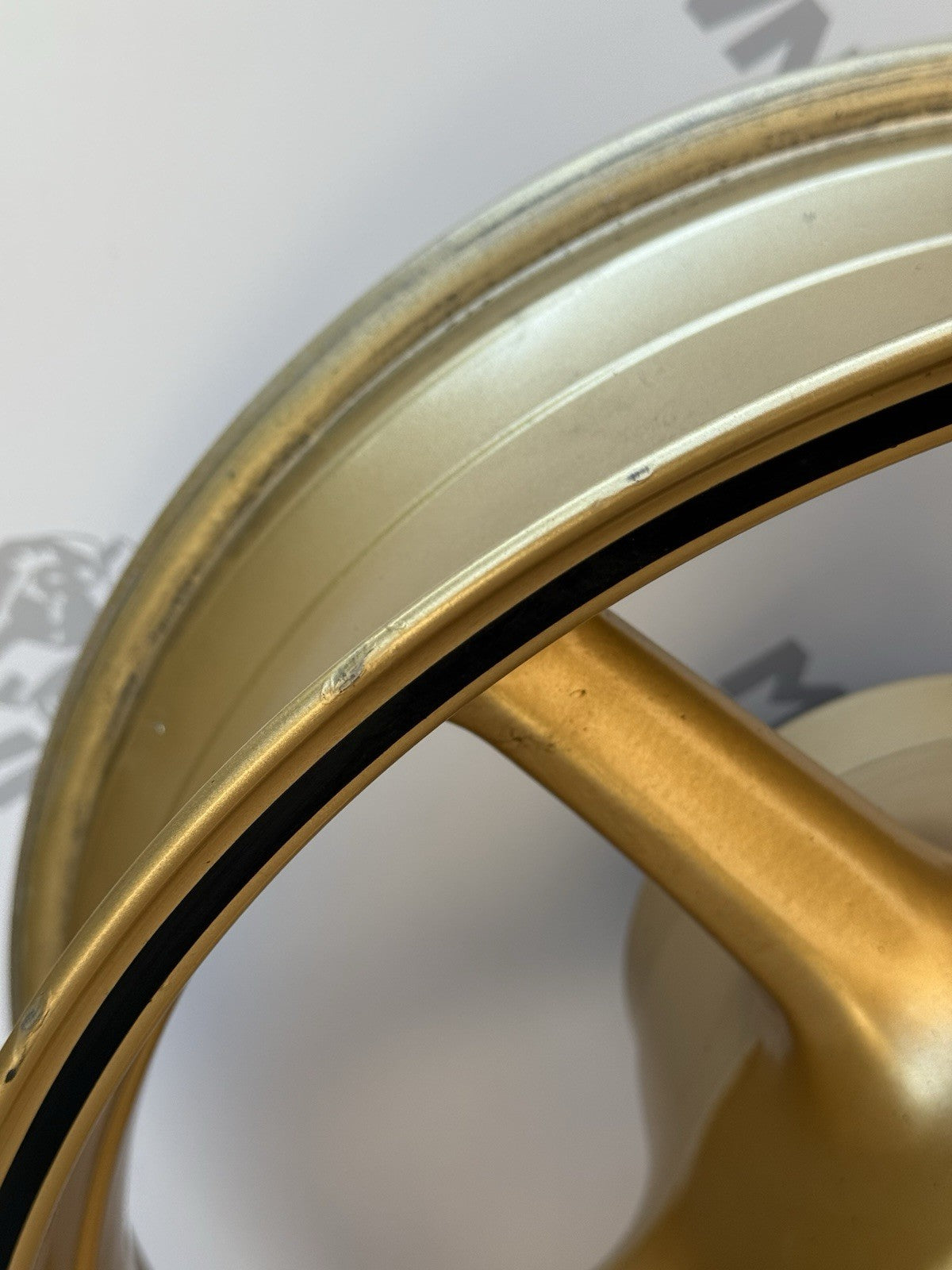 Triumph Street Triple 675R Front And Rear Gold Wheels 2008-2011 SPARES/REPAIRS