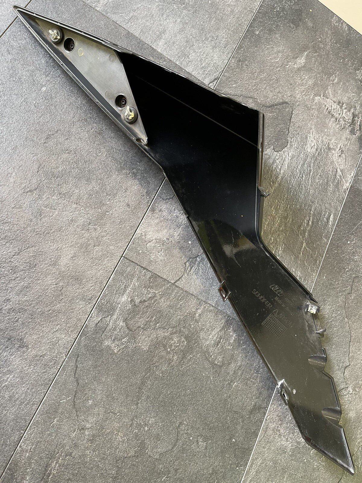 KTM RC8 RC8R Left Side Seat Fairing Tail Fairing Black OEM 2012 Only 12547 Miles
