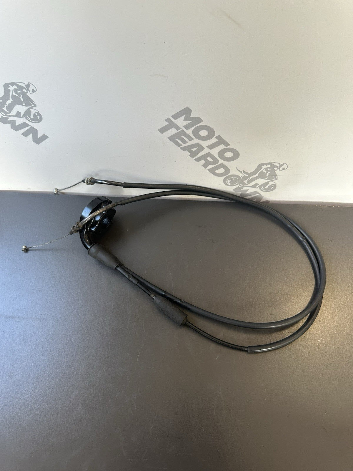 Triumph Street Triple 675 675R Throttle Cables 2007-2011 8382 Miles 2049300 OEM