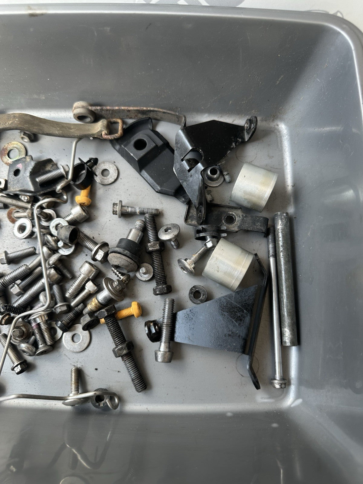 TRIUMPH STREET TRIPLE 675 Job Lot NUTS BOLTS SPARES Job Lot 8382 Miles OEM 2010