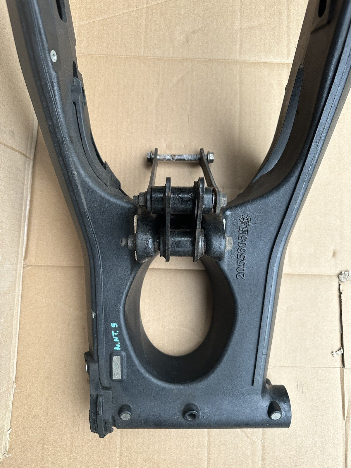 TRIUMPH STREET TRIPLE 765RS REAR SWING ARM SwingArm T2055605 DAMAGED Rear Swing