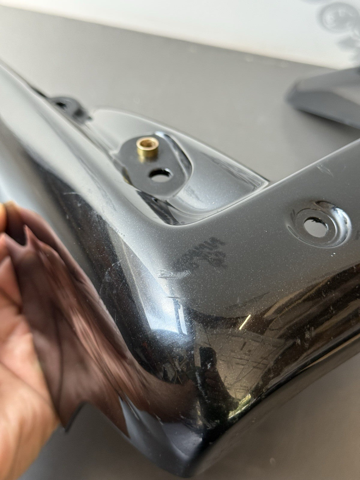 Triumph Street Triple 675R Left Hand Radiator Trim Cowl Panel T2100563 2007-2011