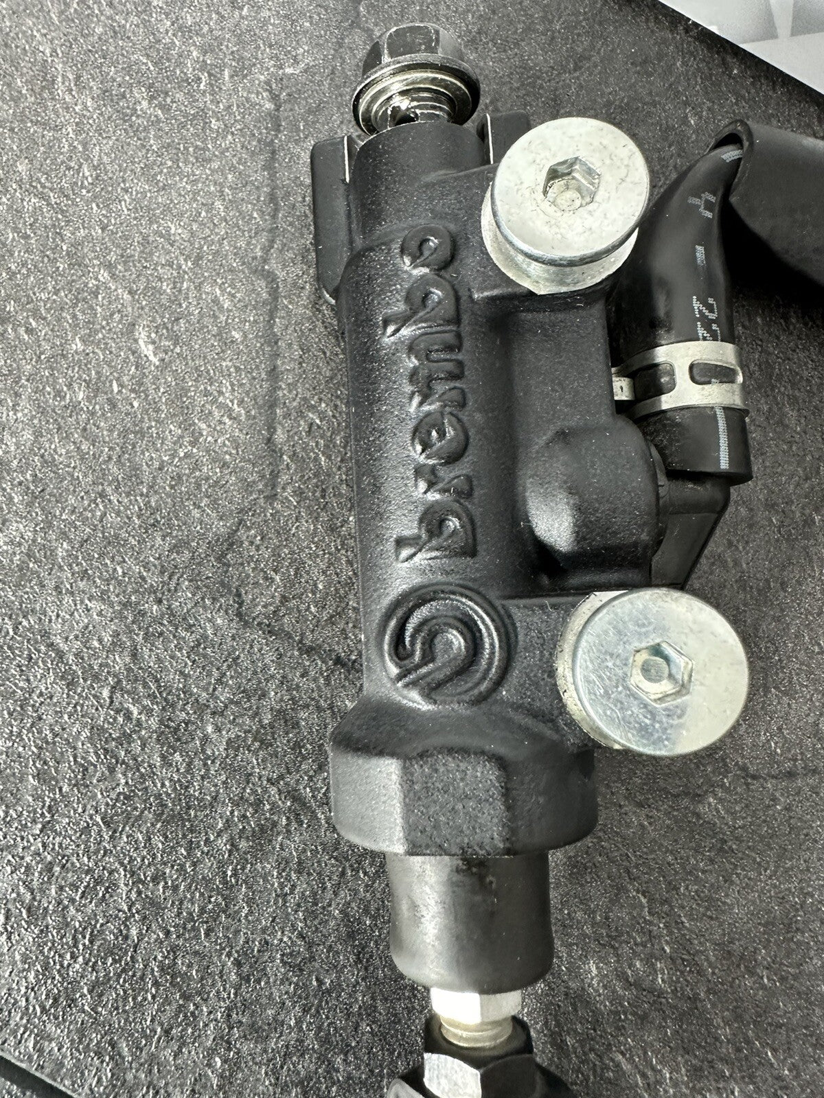 Yamaha R7 690 2024 BREMBO Rear Brake Mastercylinder 1784 Miles 2022 2023 OEM