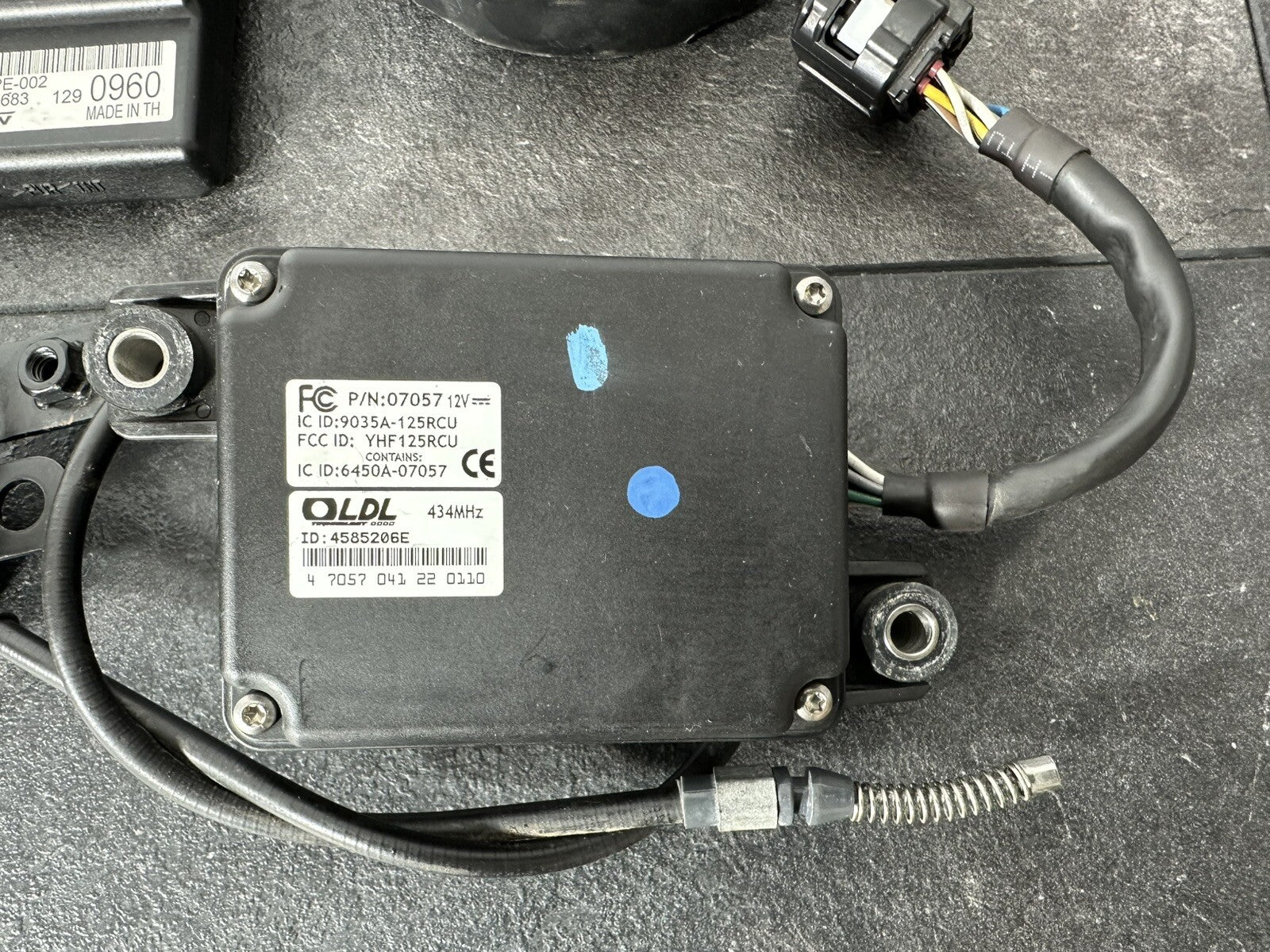 Triumph TIGER 900 GT PRO 2022 Lockset *READ DESCRIPTION* 6337 Mile 2020-2023 OEM