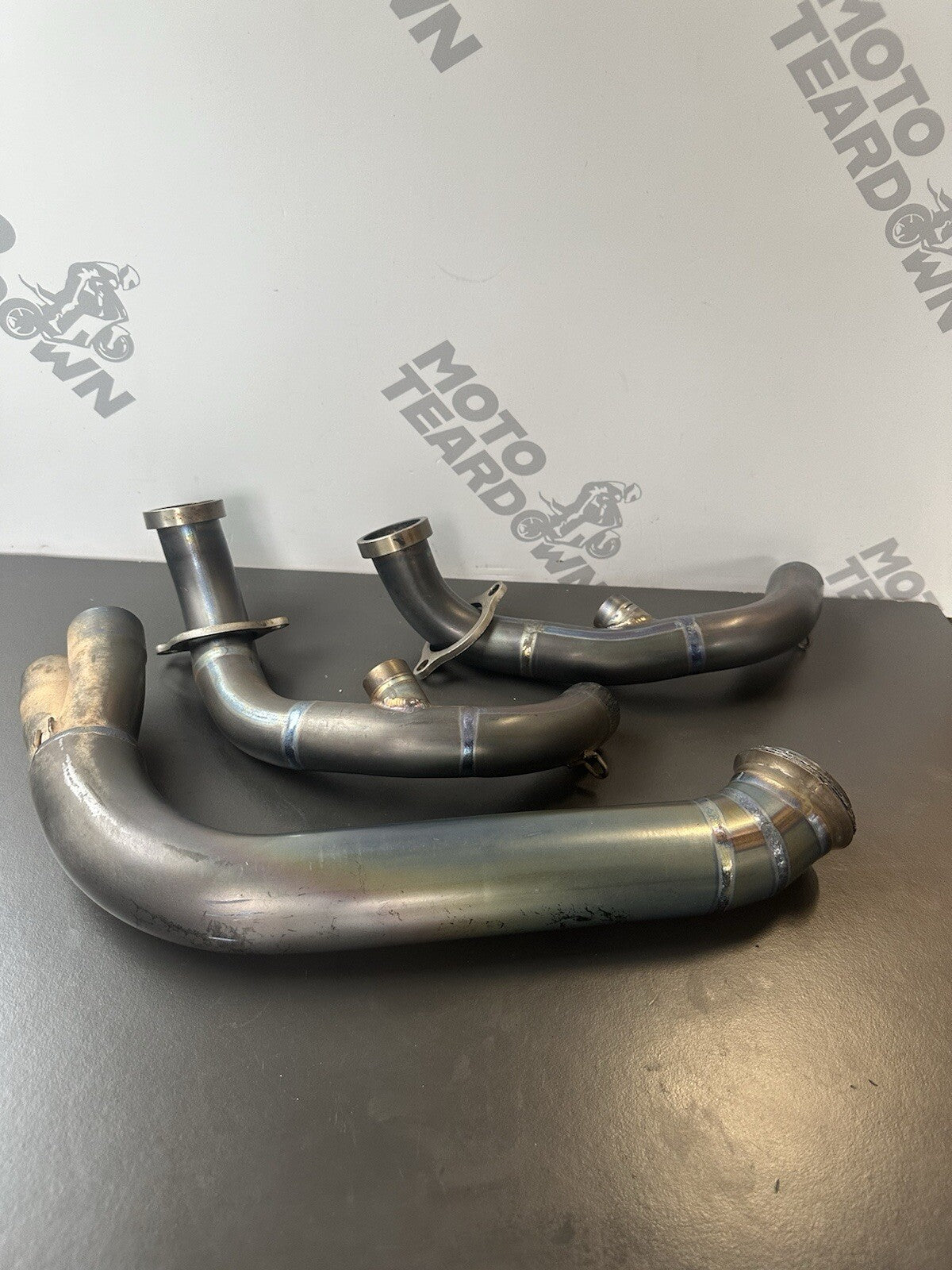 Motorcycle Exhaust Front Header Pipe Slip On Modified For ADV Duke 790