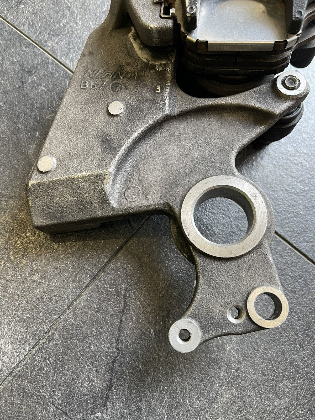 Yamaha MT10 SP 2019 Rear Brake Caliper NISSIN & Pads 10953 Mile R1 2CR 2017-2021