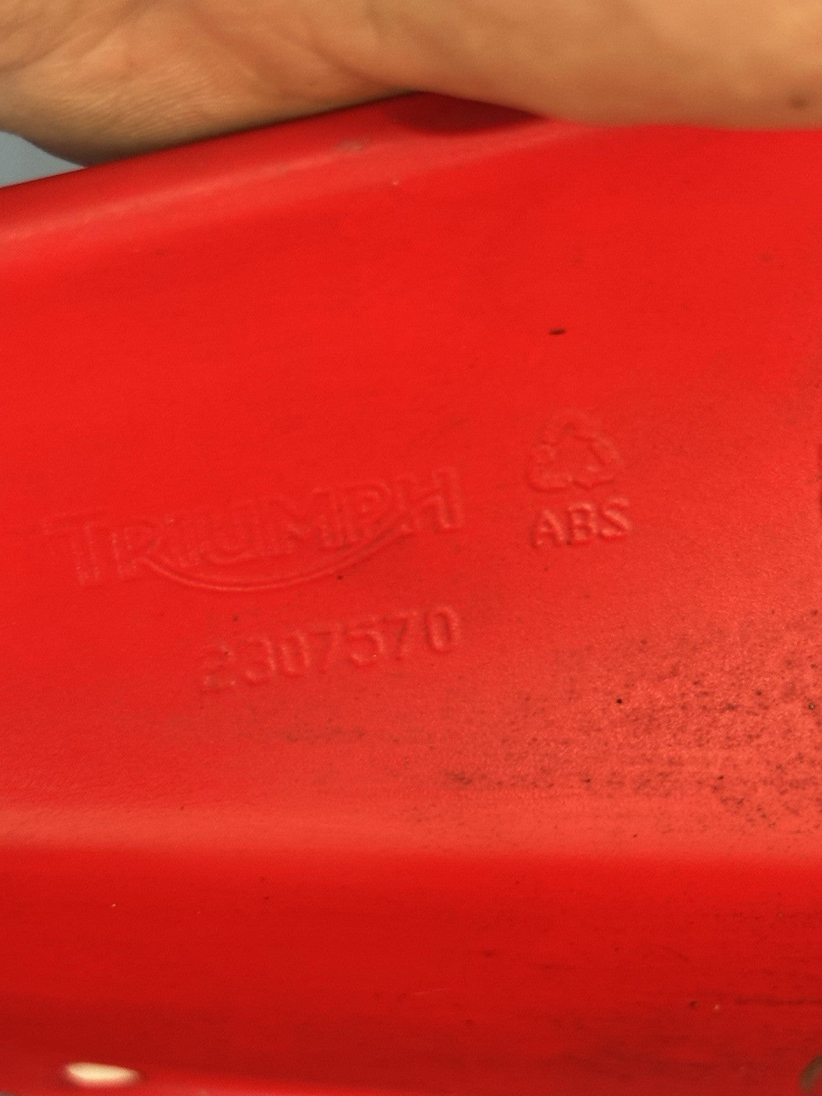 TRIUMPH STREET TRIPLE 675 Left rear Panel Left Rear Fairing T2307570 2007-11 OEM