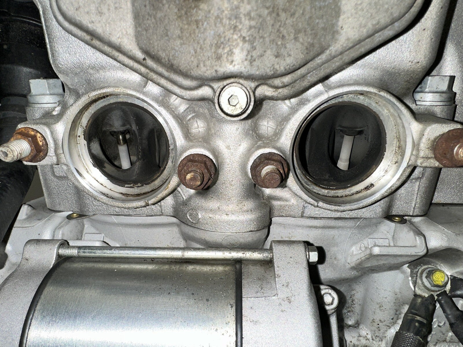 Aprilia Tuono V4 1100 Factory 2021 Engine Wiring Loom Throttle Bodies 6606 Miles