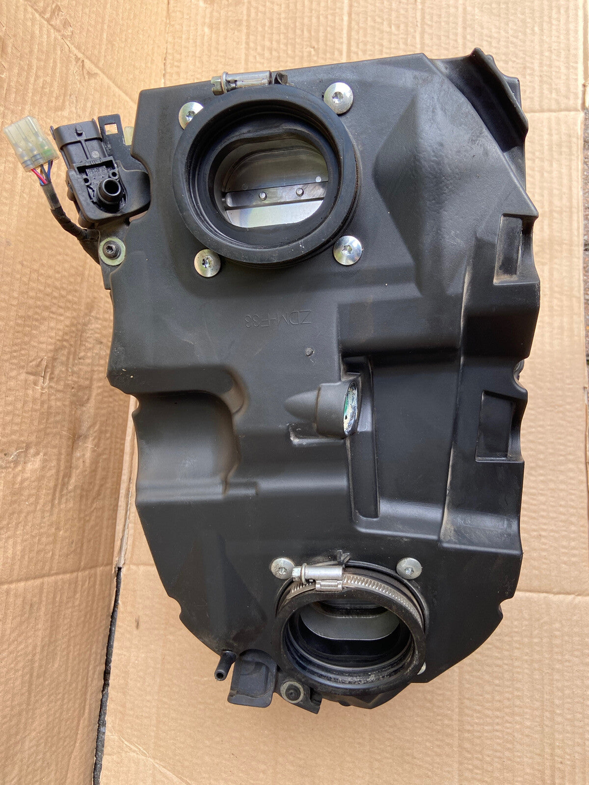 Ducati Multistrada 1200 Enduro Pro airbox & throttle bodies Multistrada Airbox