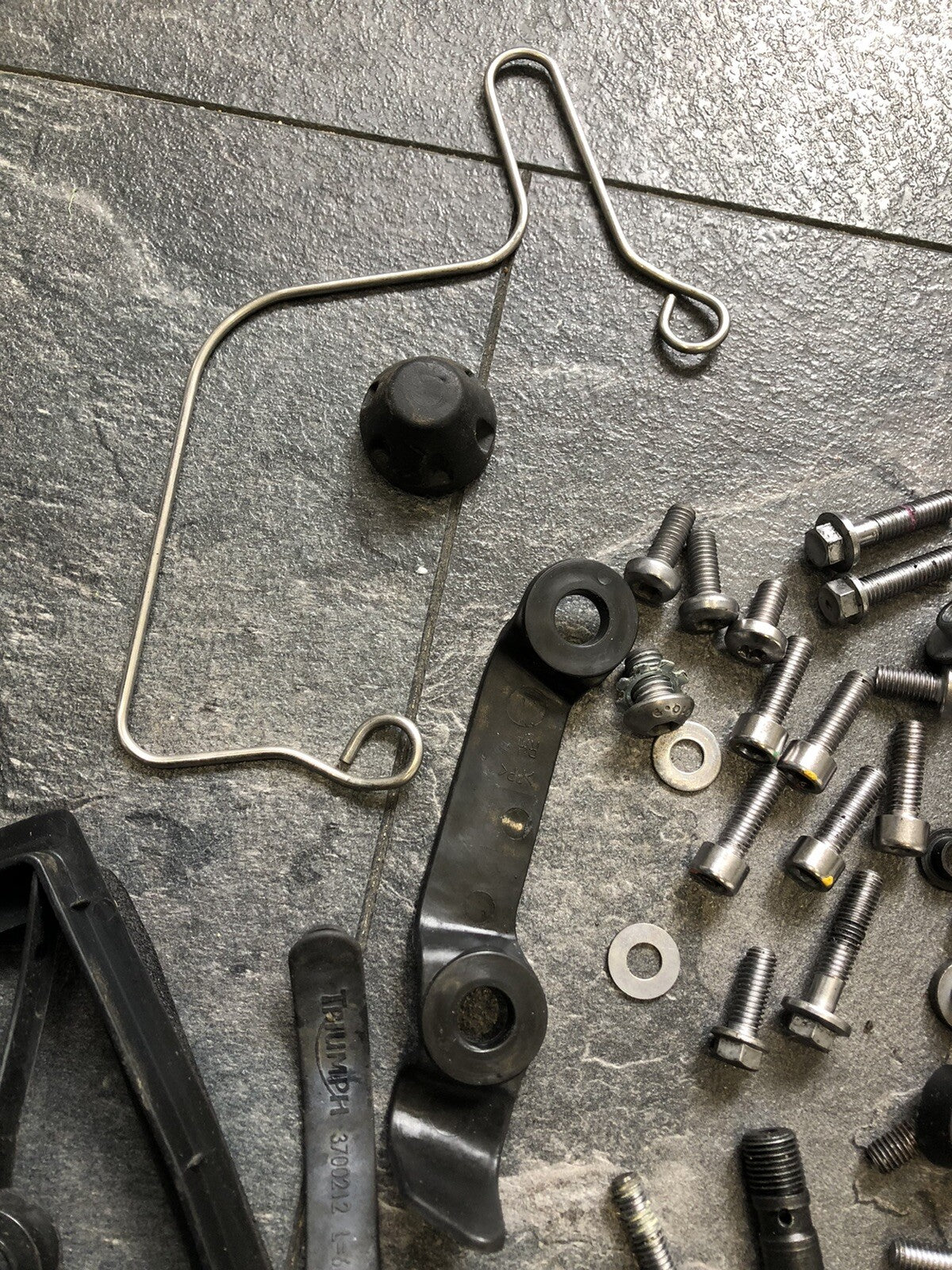 Triumph Street Triple RS 765 Nuts Bolts Job Lot Spares 2017 Only 5159 Miles OEM