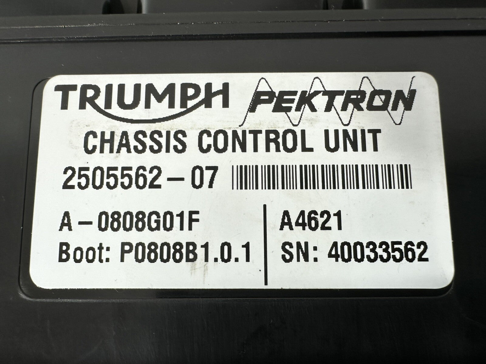 Triumph TIGER 900 GT PRO 2022 Suspension Control Units 6337 Miles 2020-2023 OEM